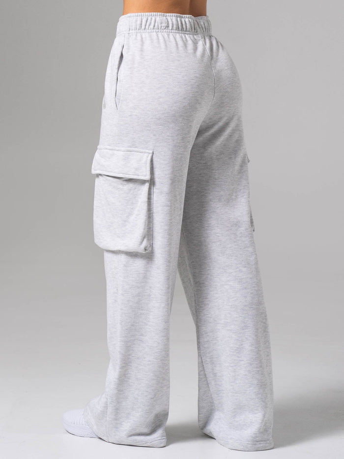 Cargo Track Pant - Snow Marl Clothing Ryderwear