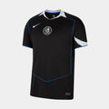 Chelsea FC 2025/26 Stadium Third Replica Mens Jeresy (Black/Field Silver/Game Royal/Field Silver)