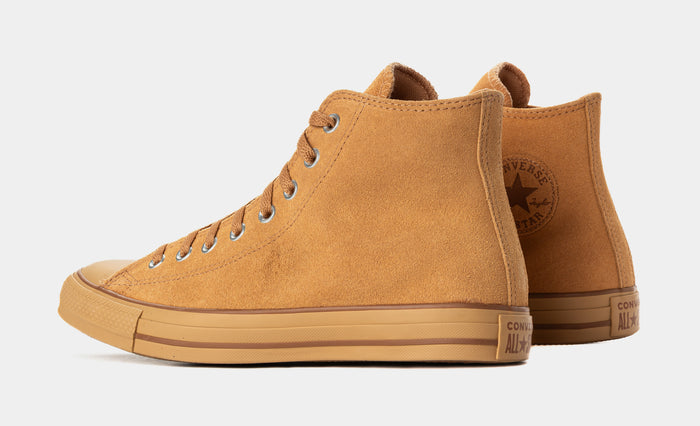 Chuck Taylor All Star High Hail Clay Suede Mens Lifestyle Shoes (Hail Clay)