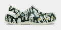 Classic Clog Glow Dino Grade School Sandals (Glow Green)