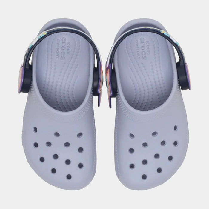 Classic Clog Imagination Light Infant Toddler Sandals (Purple)