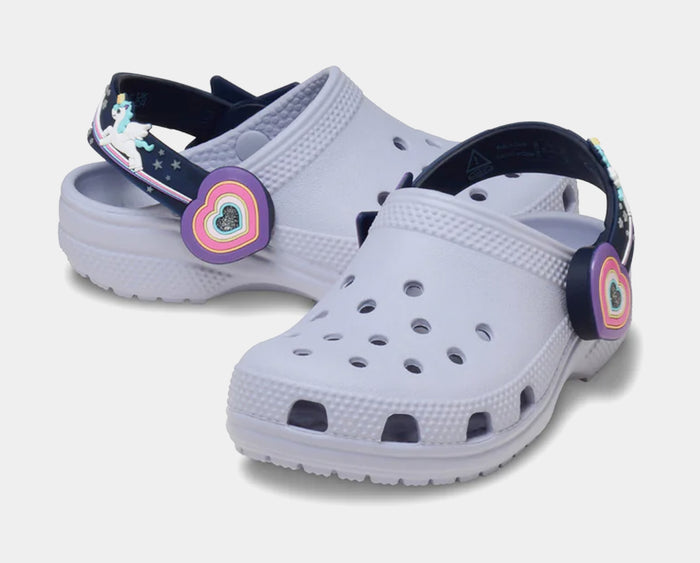 Classic Clog Imagination Light Infant Toddler Sandals (Purple)