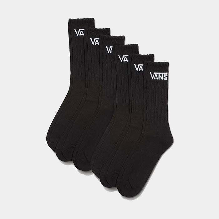 Classic Crew 3Pk Mens Socks (Black)