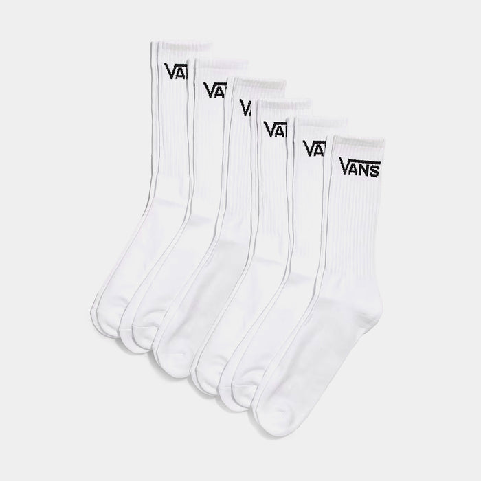 Classic Crew 3Pk Mens Socks (White)