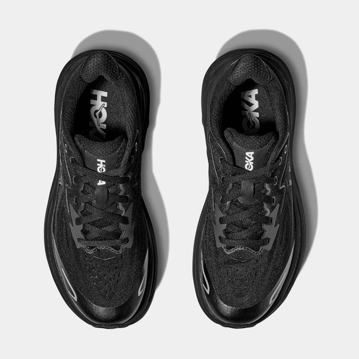 Clifton 10 Grade School Running Shoes (Black)