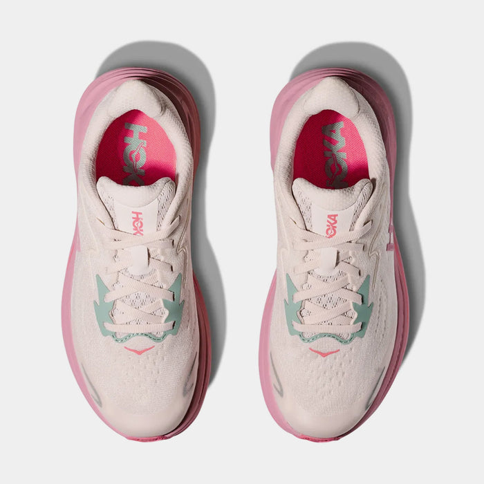 Clifton 10 Grade School Running Shoes (Rose Cream/Dried Rose)