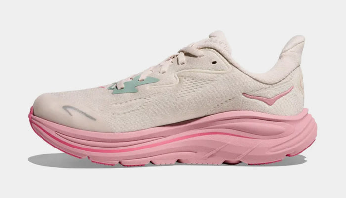 Clifton 10 Grade School Running Shoes (Rose Cream/Dried Rose)