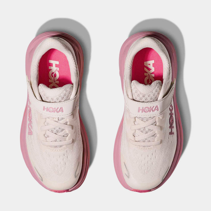 Clifton 10 Preschool Running Shoes (Beige/Pink)