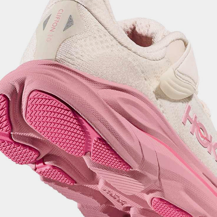 Clifton 10 Preschool Running Shoes (Beige/Pink)