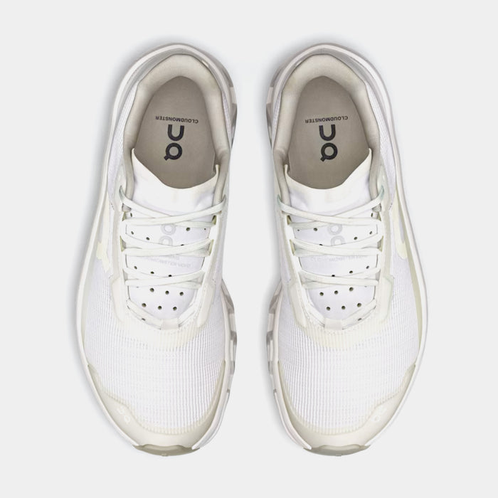 Cloudmonster Void Womens Running Shoes (White/White)