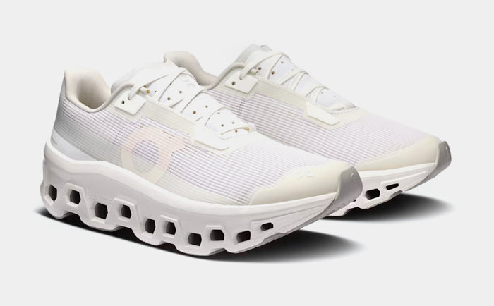 Cloudmonster Void Womens Running Shoes (White/White)