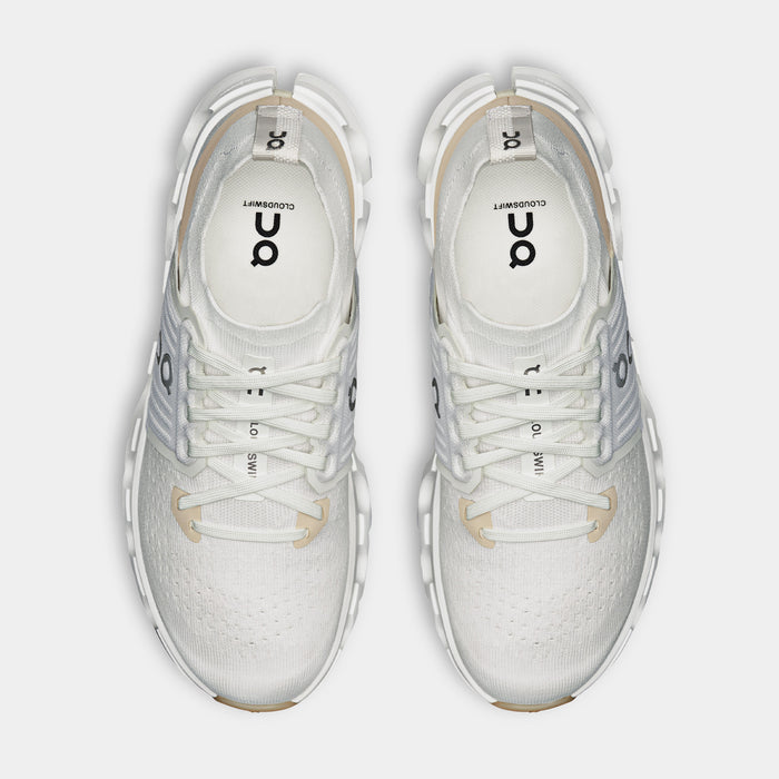Cloudswift 4 Womens Running Shoes (White/Cream)