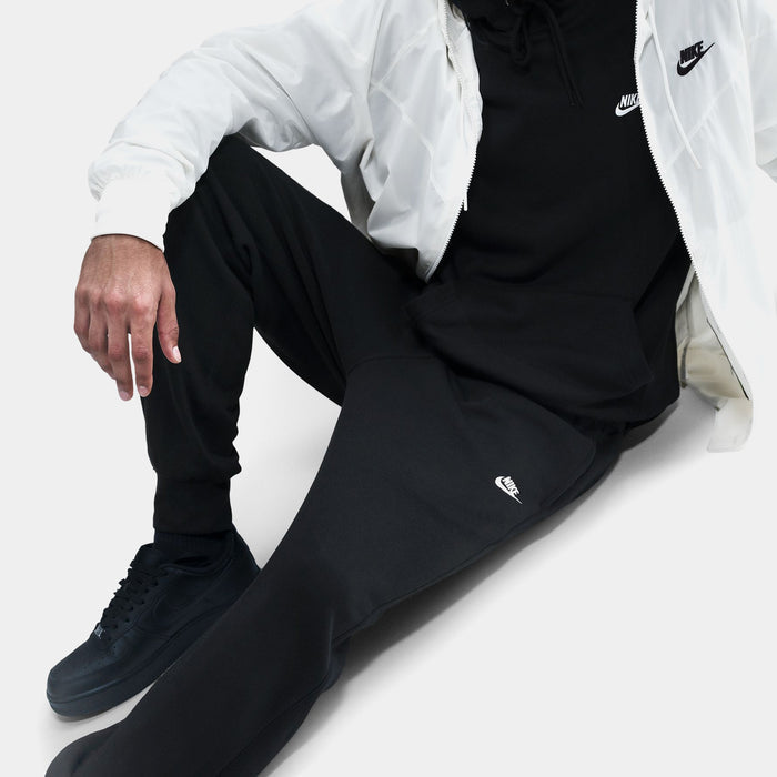 Club Fleece Jogger Mens Pants (Black/Black/White)
