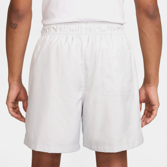 Club Flow Woven Mens Shorts (Photon Dust/White)