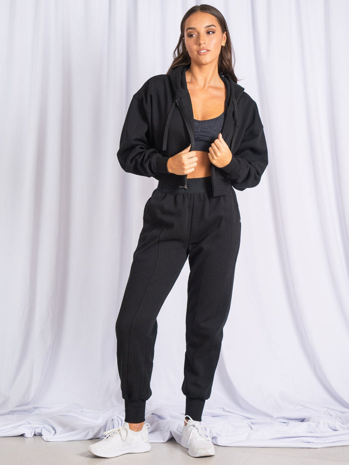 Contour Track Pants - Black Clothing Ryderwear
