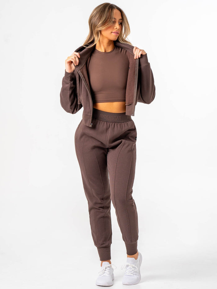 Contour Track Pants - Chocolate Clothing Ryderwear
