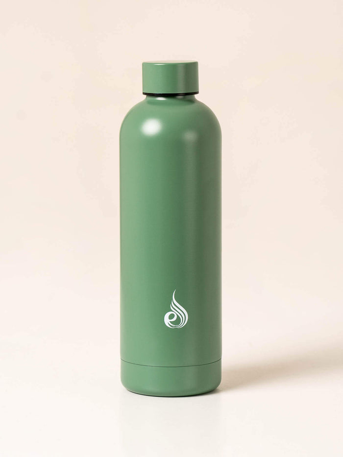 Core Steel Bottle - Dark Green Accessories Ryderwear