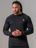 Crew Neck - Black Clothing Ryderwear