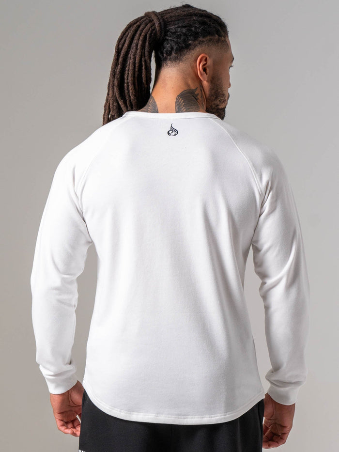 Crew Neck - White Clothing Ryderwear