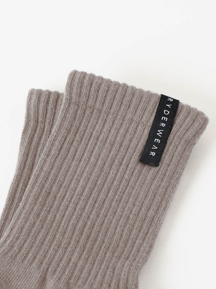 Crew Socks - Ash Stonewash Accessories Ryderwear