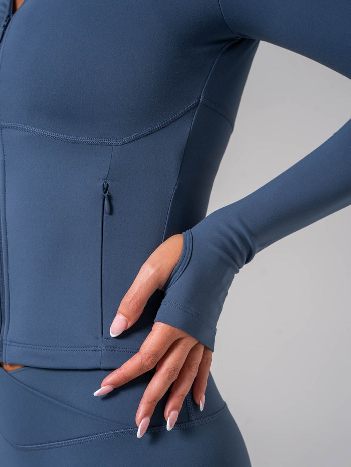 Cropped Zip Jacket - Deep Sea Clothing Ryderwear