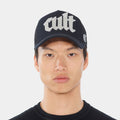 Crystal Cult Script Logo Trucker Mens Hat (Black)