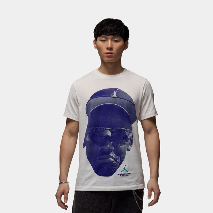 Diamond 45 Greatest Baseball Player Mens Short Sleeve Shirt (White)