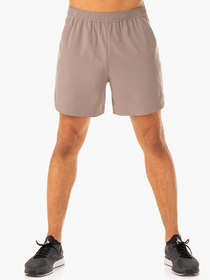 Division Training Shorts - Taupe Clothing Ryderwear