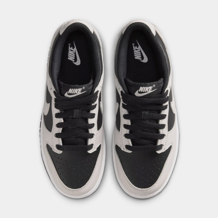 Dunk Low Grade School Lifestyle Shoes (Black/Platinum Tint/White)