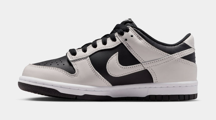 Dunk Low Grade School Lifestyle Shoes (Black/Platinum Tint/White)