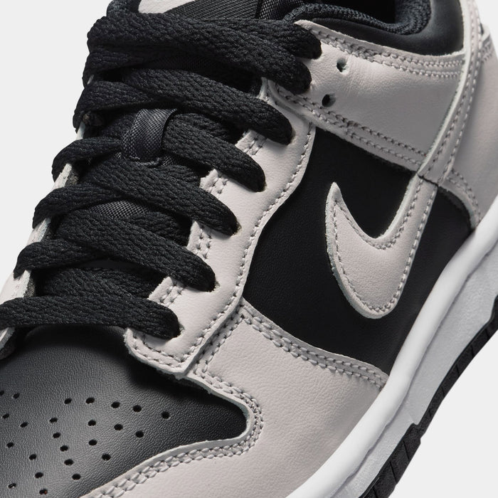 Dunk Low Grade School Lifestyle Shoes (Black/Platinum Tint/White)