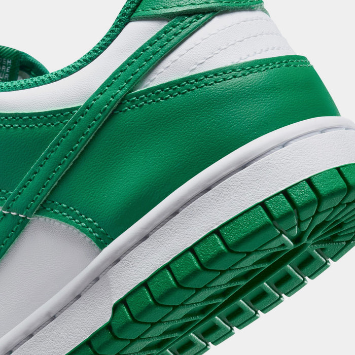 Dunk Low Grade School Lifestyle Shoes (White/Malachite)