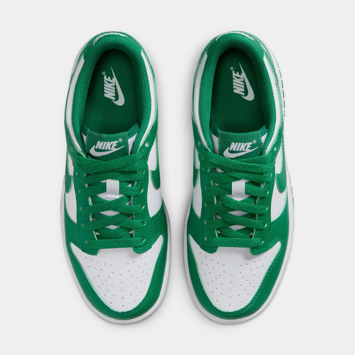Dunk Low Grade School Lifestyle Shoes (White/Malachite)