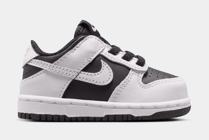 Dunk Low Infant Toddler Lifestyle Shoes (Black/Platinum Tint/White)