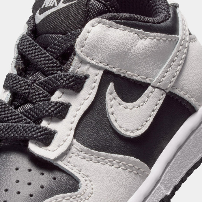 Dunk Low Infant Toddler Lifestyle Shoes (Black/Platinum Tint/White)
