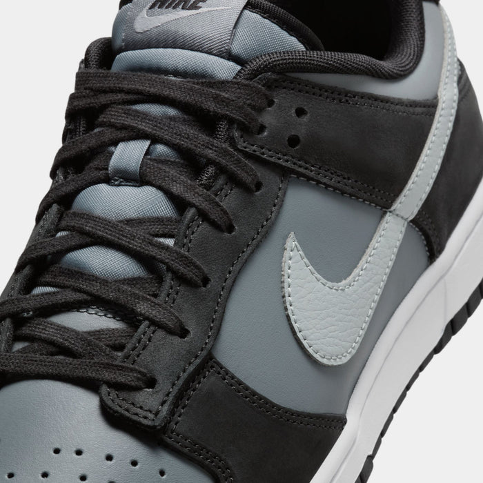 Dunk Low Mens Lifestyle Shoes (Black/Light Smoke Grey/Smoke Grey/White)