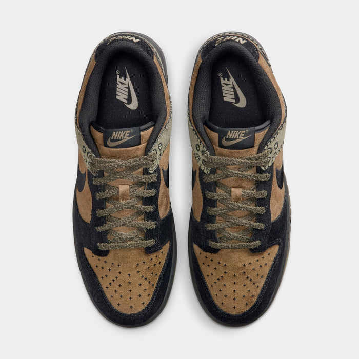 Dunk Low Retro Camo Olive Mens Lifestyle Shoes (Brown Kelp/Black/Medium Olive)
