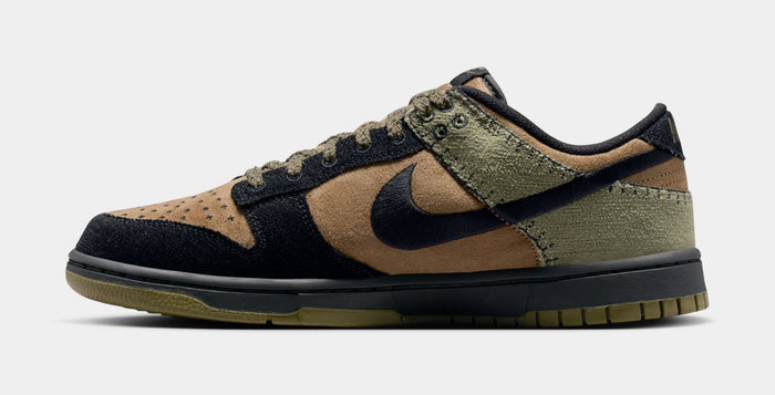 Dunk Low Retro Camo Olive Mens Lifestyle Shoes (Brown Kelp/Black/Medium Olive)