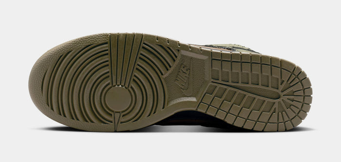 Dunk Low Retro Camo Olive Mens Lifestyle Shoes (Brown Kelp/Black/Medium Olive)
