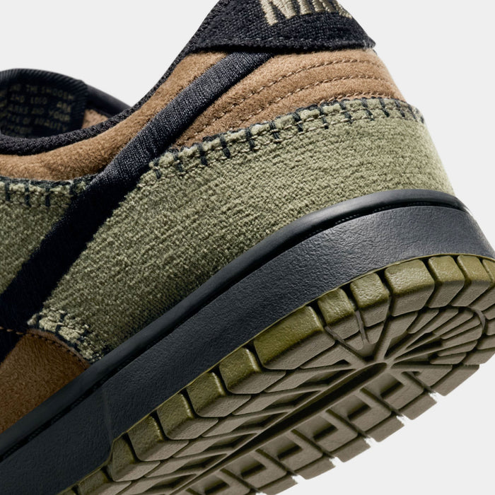 Dunk Low Retro Camo Olive Mens Lifestyle Shoes (Brown Kelp/Black/Medium Olive)