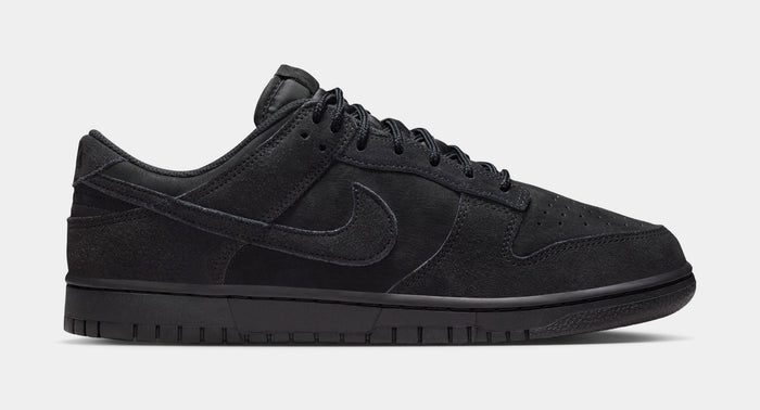 Dunk Low Retro SE Mens Lifestyle Shoes (Black/Black/Black)