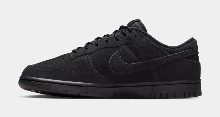 Dunk Low Retro SE Mens Lifestyle Shoes (Black/Black/Black)