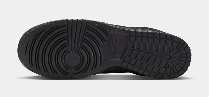 Dunk Low Retro SE Mens Lifestyle Shoes (Black/Black/Black)