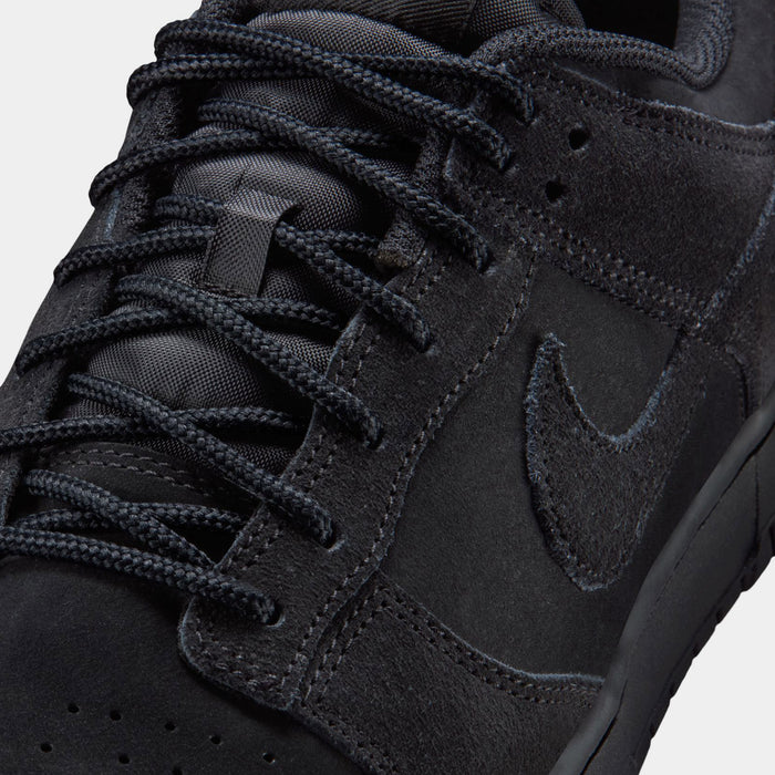 Dunk Low Retro SE Mens Lifestyle Shoes (Black/Black/Black)