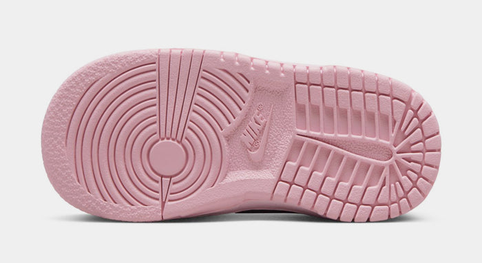 Dunk Low Triple Pink Infant Toddler Lifestyle Shoes (Pink)