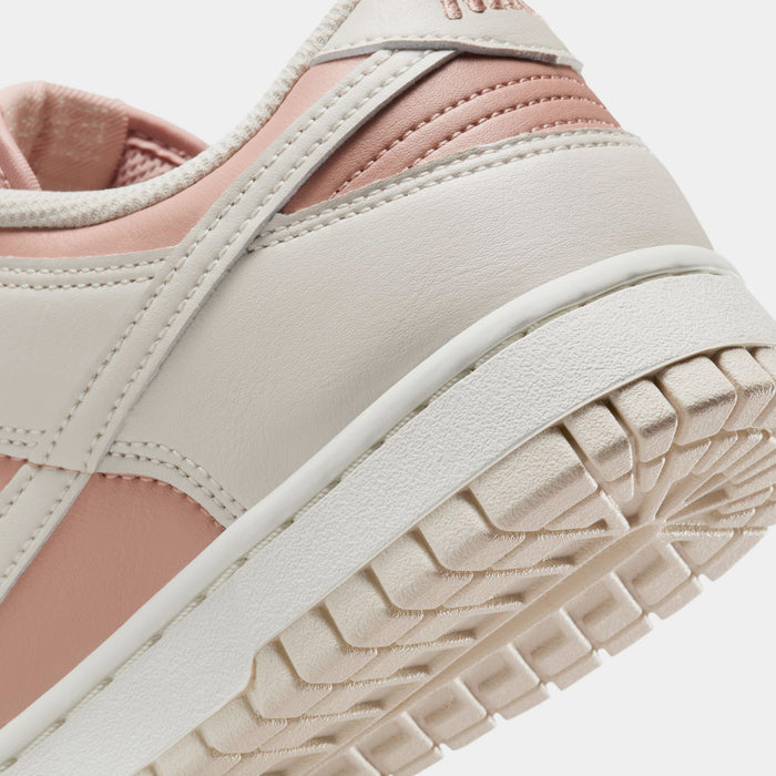 Dunk Low Womens Lifestyle Shoes (Particloe Pink/Light Orewood Brown)