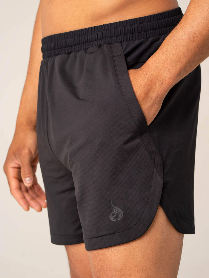 Dynamic Gym Short - Black Clothing Ryderwear