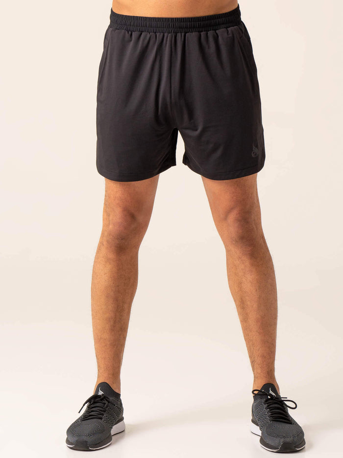 Dynamic Gym Short - Black Clothing Ryderwear