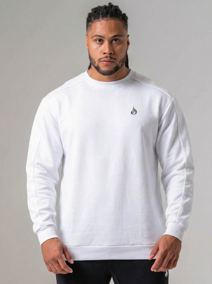 Dynamic Pullover - White Clothing Ryderwear