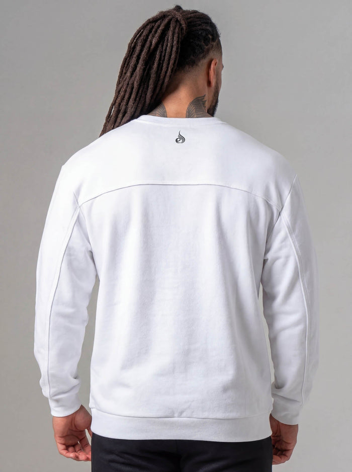 Dynamic Pullover - White Clothing Ryderwear
